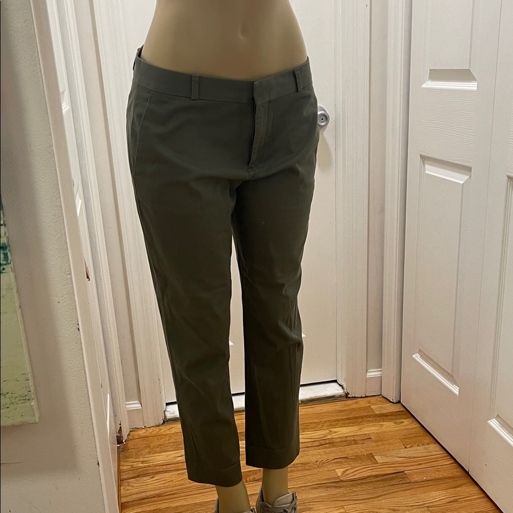 Banana Republic Women's Olive Capris